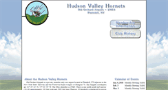 Desktop Screenshot of hudsonvalleyhornets.com